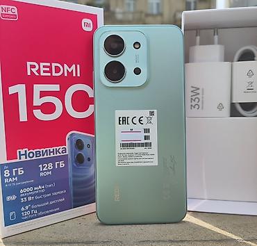 Redmi 15c 4/128 310azn Nfc. Alış zamanı ƏDV Qebzi verilir