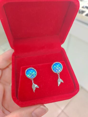 серебро на заказ: Серебряные серьги, Проба 925, Женские, Новый