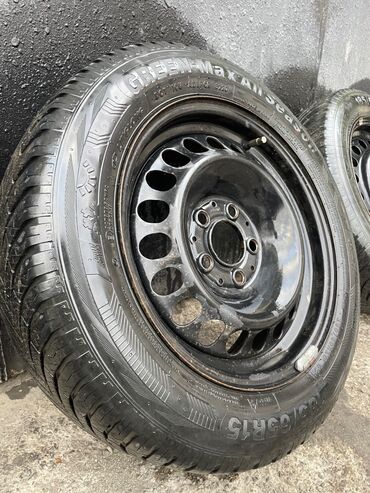jiquli təkəri: Təzə kimi 185/65R15 disk təkər satılır 5 boltdu şporu zavoddan çıxdığı