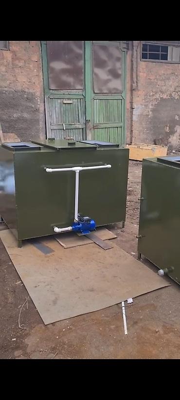 Sənaye tipli yağ tutucu (grease trap) və tüstü boğucu filtrləmə -