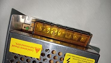 220 v 12 v dönüştürücü: LED sürücü / Güc mənbəyi - Brend/model: V.MAX, model HT3003L - Güc — 5