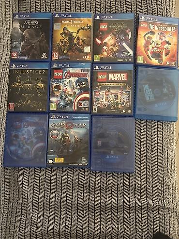 ps3 diskler: PS4 üçün orijinal oyun diskləri toplusu. Dəstədə olan adlar: - — 1