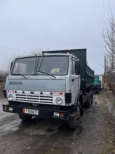 Аренда самосвала: КАМАЗ САМОСВАЛ С ПРИЦЕПОМ с трубиной в рабочем состоянии - Тип — 4