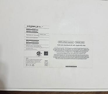iphone macbook: Apple Macbook M 2 98 % Pil Cızıq yoxdur Dəyişən detalı yoxdur — 1