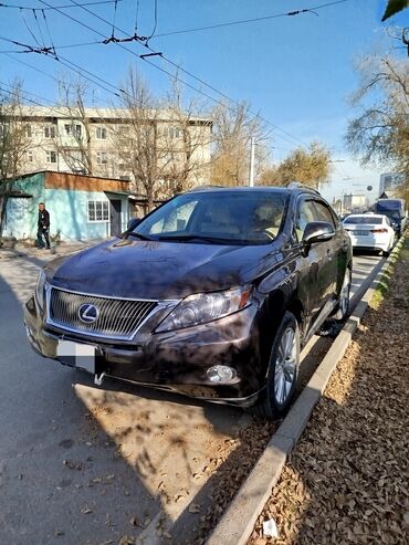 Lexus: Lexus RX: 2010 г., 4.5 л, Вариатор, Гибрид, Внедорожник