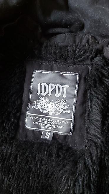 зимняя куртка camel active: Зимняя мужская КУРТКА, чёрная, хлопчатобумажная, с мехом внутри — 3