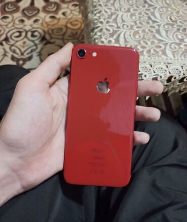 kreditle telefon: IPhone 8, 64 GB, Qırmızı, Barmaq izi