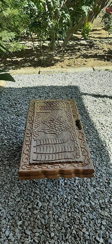Nərdlər: Taxta Nərd dəsti – əl işidir - Material: bərk ağac (tam taxtadan) — 13