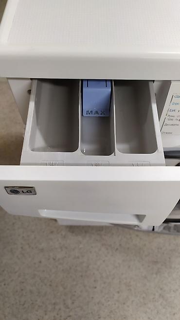 Бытовая техника: Б/у стиральная машинка автомат LG Direct Drive на 8 кг в идеальном — 2