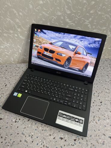 компьютер i7: Ноутбук, Acer, 8 ГБ ОЭТ, Intel Core i7, 15.6 ", Колдонулган, Жумуш, окуу үчүн, эс тутум SSD