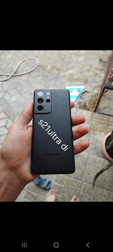 Samsung Galaxy S21 Ultra, 256 GB, rəng - Qara, Barmaq izi lalafo.az -da Samsung Galaxy S21 Ultra, 256 GB, rəng - Qara, Barmaq izi