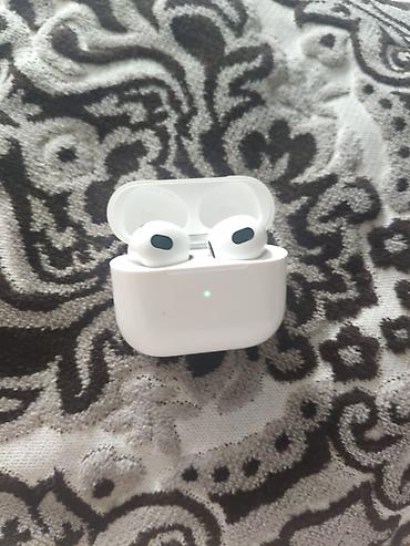 air pods original: Беспроводные наушники-вкладыши, Apple, Airpods 3, Б/у — 2