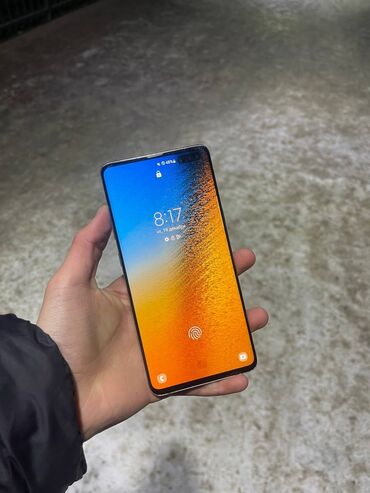 телефон хуае: Samsung Galaxy S10 5G, Колдонулган, 512 ГБ, түсү - Көгүлтүр, 1 SIM