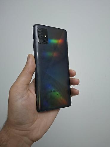 samsung 2 ci el: Samsung Galaxy A51, 128 GB, rəng - Qara, Qırıq — 8