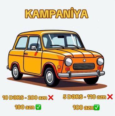 Другие курсы: Xanımlar və bəylər üçün sürücülük təlimi. Ünvandan götürmə xidməti