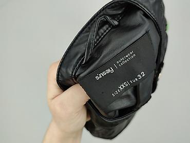 sheinside polska: Sinsay, Kurtka skórzana damska, rozmiar 2XS — 4