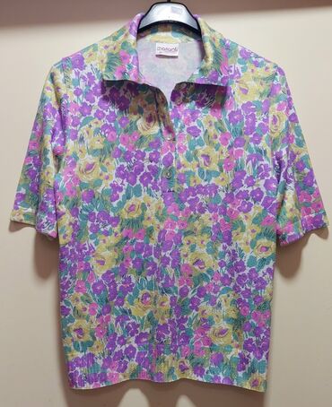 koton košulje ženske: L (EU 40), Floral, color - Multicolored