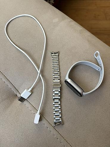 Aksesuarlar: Yeni, Smart qolbaq, Xiaomi, Sensor ekran, rəng - Ağ — 3