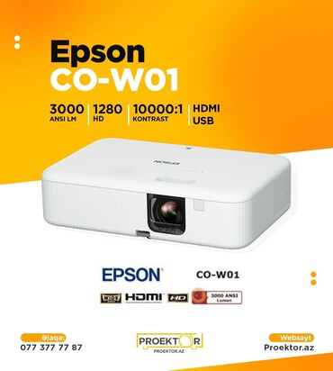 mikşer pult: Yeni Portativ Proyektor Epson, Ödənişli çatdırılma