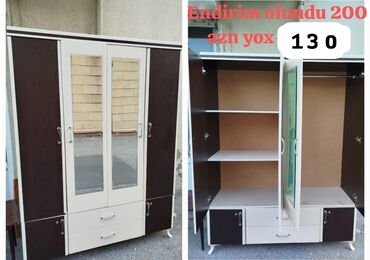 ev ucun yellencekler: Dolab satilir olcu 1.60 en 2.10 hundur qiymet 130 azn catdirilma