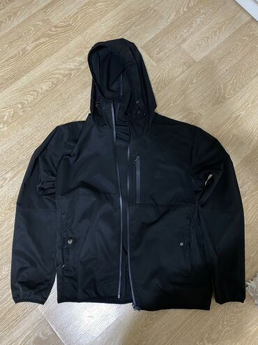 спортивная куртка мужская: Куртка 2XL (EU 44), цвет - Черный