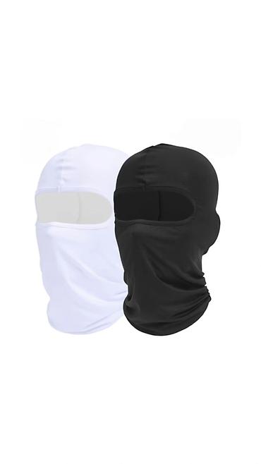 baş örtüsü: Balaklava, Yeni, rəng - Ağ, One size — 1