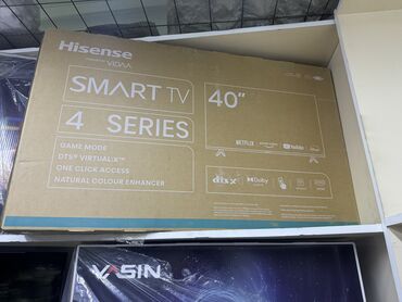 Телевизоры: Телевизор Hisense A4k 40" smart tv откройте для себя впечатляющую