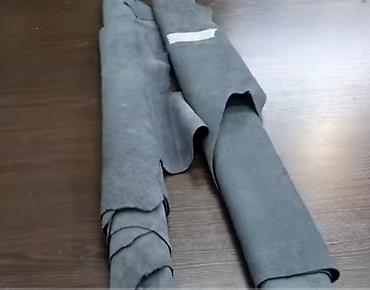 dəri parca: Təmiz qalın dəri satılır qənği qara 0.40 Təsvir: - Yumşaq fakturalı — 1
