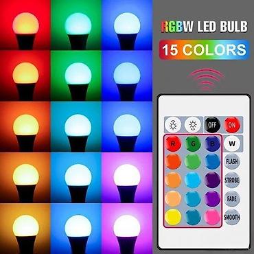 globus bar: RGB sijalica 5w 8w 15w 20w. E27 LED 16 Color Changing RGB Magic Led — 1