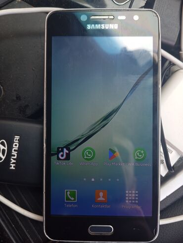 Samsung: Samsung Galaxy Grand Dual Sim, 8 GB, rəng - Qızılı, Sensor, İki sim kartlı