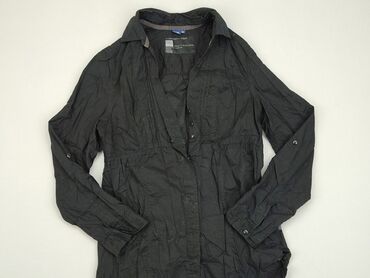 czarne bluzki z długim rękawem eleganckie: Сорочка жіноча, Cecil, M, стан - Хороший