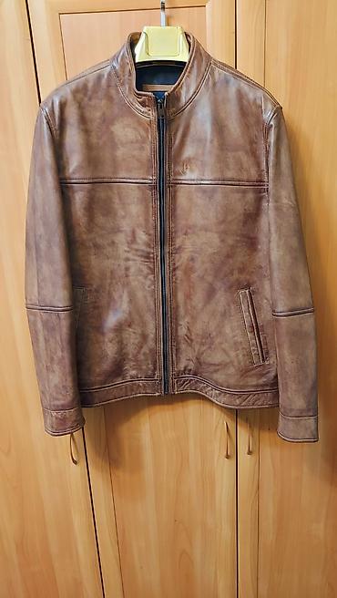 leather jacket: Кожаная куртка, Классическая модель, Натуральная кожа, XL — 2
