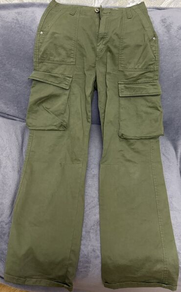 Hicab: Şalvar, Bershka, S (EU 36), rəng - Yaşıl