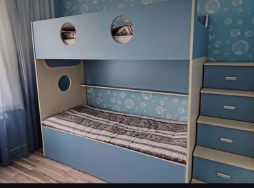 двухъярусные кровати со шкафом: ✅ENDIRIM ikimertebe kravat matras yoxdu qiymet 160 azn. ölçü uşağın