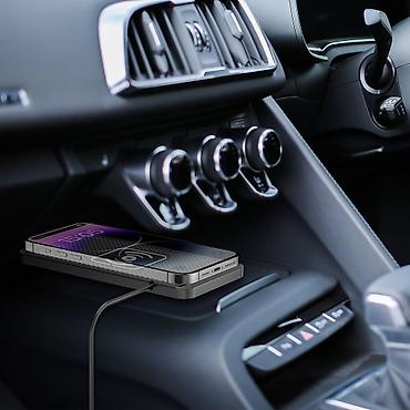 iphone на: Беспроводная зарядка в авто Fast Charger D1 Новая, в упаковке — 2