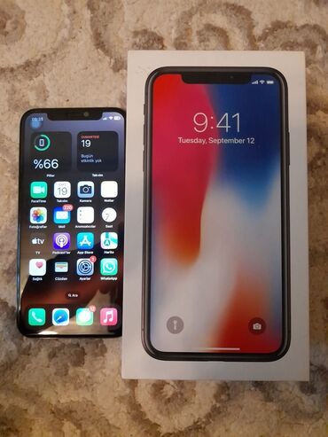 ayfon 3: IPhone X, 64 GB, Space Gray