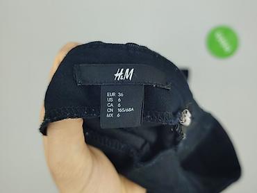 bomberki hm: H&M, Spodnie materiałowe damskie, rozmiar S — 4