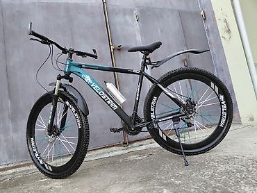 tor baliq: Velostrim markalı dağ velosipedi. Dizaynı qara-göy rəng — 2