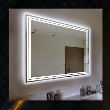 Зеркала: Зеркало на заказ! Подсветка оптом Виды зеркал: зеркало с подсветкой — 2