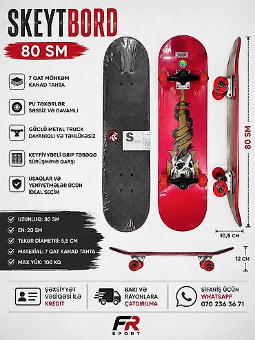 skeybord: 💥skeytbord,skateboard, kaykay ✅ 7/24 əlaqə saxlaya bilərsiz. ✅ — 1