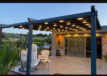 Digər tikinti materialları: Membran tent və pergola sistemləri – açıq məkanlar üçün professional — 18