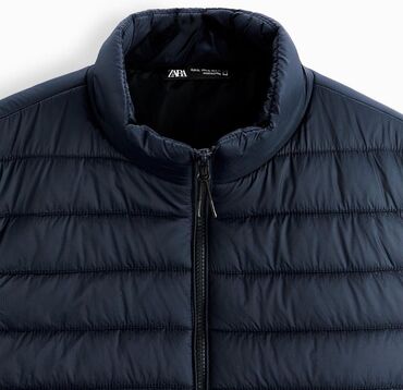 zara мужская одежда: Куртка XL (EU 42), цвет - Синий