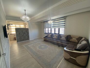 жал квартира договорная: 2 бөлмө, 73 кв. м, Элитка, 8 кабат, Евроремонт