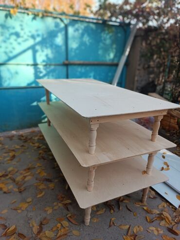 Национальные кыргызские столы: Стол для тапчана ханский стол размер: 22 материал: берёза доставка — 7