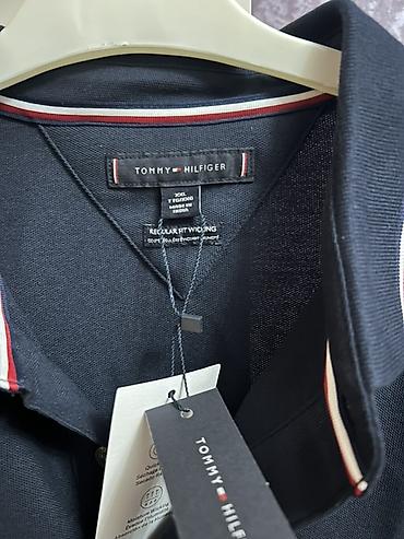 Мужская одежда: Мужское поло, Tommy Hilfiger, 2XL, цвет - Синий — 3