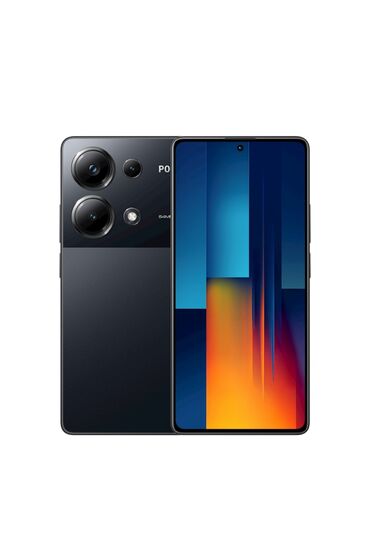 телефон fly включение: Poco M6 Pro 4G, 512 GB, rəng - Qara, Zəmanət, Sensor, Barmaq izi