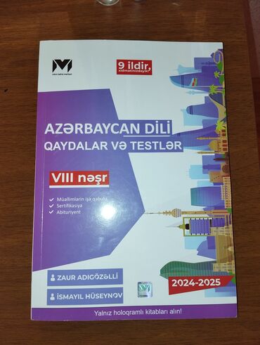 Kitablar, jurnallar, CD, DVD: Yeni nəşrdir.İşlənməyib