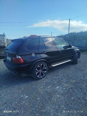 for x5 magic: BMW X5 (E53) – mat qara rəngli, şəhər və off-road üçün rahat SUV — 10