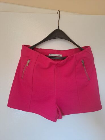sisley pantalone: S (EU 36), M (EU 38), color - Pink, Single-colored