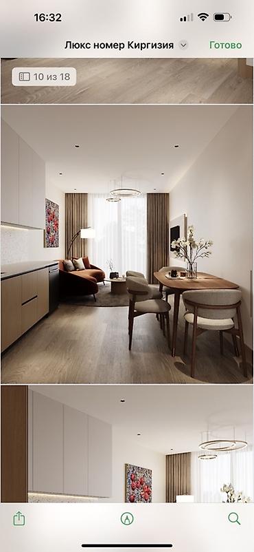 посуточный: 2 комнаты, 39 м², 4 этаж, Дизайнерский ремонт — 4